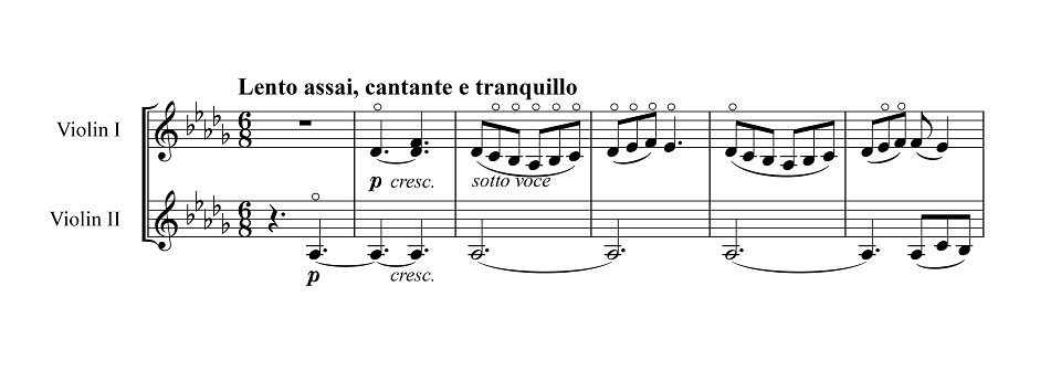 ベートーヴェン譜例