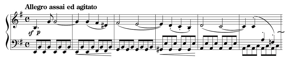 ベートーヴェン譜例